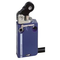 Łącznik krańcowy OsiSense XC dźwignia z rolką termoplastyczną 1NC+1NO z kablem 1m | XCMD2121L1 Telemecanique Sensors