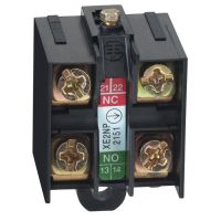 Blok styków łącznika krańcowego 1NC 1NO wolne załącz przed roZłącze niem | XE2NP3161 Telemecanique Sensors