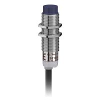 Czujnik indukcyjny XS2 M12 L42mm mosiądz Sn 4mm 12-24VDC przewód 2m | XS212BLPBL2 Telemecanique Sensors