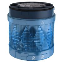 Element świetlny LED XVU Fi-60mm światło ciągłe niebieskie 24VACDC | XVUC26 Schneider Electric