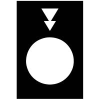 Etykieta wymiary 30x40mm czarna Harmony XAC | ZB2BY2956 Schneider Electric