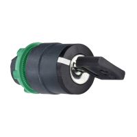 Główka przełącznika 2 pozycyjnego z kluczem nr 8d1 plastikowa Harmony XB5 | ZB5AG2D Schneider Electric