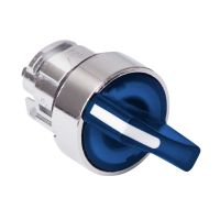 Napęd przełącznika 3-pozycyjny niebieski w lewo LED metalowy typowa Harmony XB4 | ZB4BK1463 Schneider Electric
