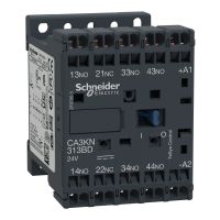 Stycznik pomocniczy TeSys 3NO 1NC cewka sterująca 24VDC | CA3KN313BD Schneider Electric