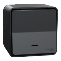 Przycisk z podświetleniem, antracyt, Mureva | MUR35028 Schneider Electric