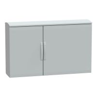 Obudowa poliestrowa PLAT IP44 z wentylowanym dachem 750x1250x320 mm , Thalassa | NSYPLAT7123G Schneider Electric