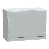 Obudowa poliestrowa Thalassa PLAZ IP54 z otwartą podłogą 500x750x420 mm | NSYPLAZ574G Schneider Electric