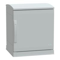 Obudowa poliestrowa PLAZT IP44 otwarta podłoga, wentylowany dach 500x500x420 mm , Thalassa | NSYPLAZT554G Schneider Electric