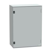 Obudowa poliestrowa wisząca PLM z płytą ocynkowaną IP66 747x536x300 mm, Thalassa | NSYPLM75PG Schneider Electric