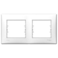 Ramka podwójna poziom IP44 biała, Sedna | SDN5810621 Schneider Electric