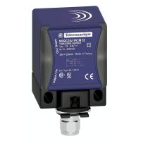 Czujnik indukcyjny, Xs9, 4-przew., DC PNP, Sn, 20 mm | XS9C2A1PCM12 Telemecanique Sensors