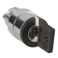 Główka przełącznika Harmony XB4 z kluczem fi22 | ZB4BG02F015 Schneider Electric