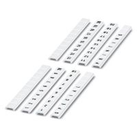 Taśma oznaczników ponacinana ZBF 6,QR:FORTL.ZAHLEN 1-10 | 0808765:0001 Phoenix Contact