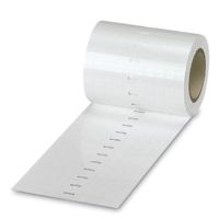 Szyld wtykany EMT (10X4)R,w rolce, nieopisany, biały | 0816235 Phoenix Contact