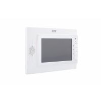 Monitor: monitor 7" kolorowy, sterowanie napędem bramy, biały + zasilacz 14,5V 19W | MK-04W F&F