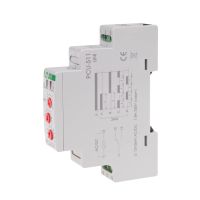 Przekaźnik czasowy PCU-511UNI styk 1NO/NC 12-264V AC/DC na szynę DIN | PCU-511UNI F&F