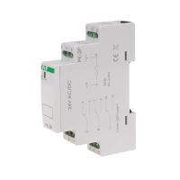 Przekaźnik elektromagnetyczny PK-3P 3 styki przełączne 3×8A 24V AC/DC | PK-3P-24V F&F