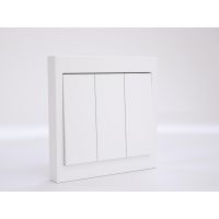 Przycisk radiowy ścienny FW-WS3 3-klawiszowy bateryjny załącz-wyłącz wszystko | FW-WS3 F&F