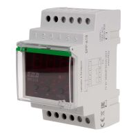 Przekaźnik prądowy EPP-618 z wyświetlaczem LED i kanałem przelotowym pod przewód prądowy | EPP-618 F&F