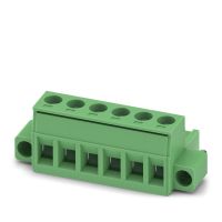 Łączniki wtykowe płytek drukowanych MSTB 2,5/ 6-STF-5,08, 6-biegunowy, 320V, zielony | 1778027 Phoenix Contact