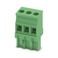 Łączniki wtykowe płytek drukowanych MVSTBR 2,5/ 3-ST, 3-biegunowy, 320V, zielony | 1792029 Phoenix Contact