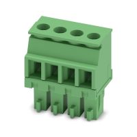 Łączniki wtykowe płytek drukowanych MCVR 1,5/ 4-ST-3,81, 4-biegunowy, 160V, zielony | 1827143 Phoenix Contact