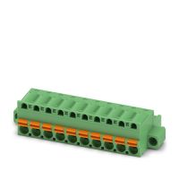 Łączniki wtykowe płytek drukowanych FKC 2,5/10-STF-5,08, 10-biegunowy, 320V, zielony | 1873281 Phoenix Contact