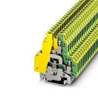 Złączka 2-poziomowa przewodów ochronnychUKK 5-PE, zielono-żółta | 2774211 Phoenix Contact