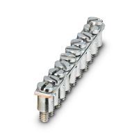 Mostek stały, przykręcany FBRN 10-4 N, 10-biegunowy, srebrny | 3001624 Phoenix Contact