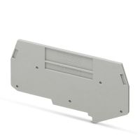 Pokrywa zamykająca D-URTK 6, szara | 3026340 Phoenix Contact