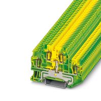 Złącze 2-poziomowe przewodu ochronnego STTB 1,5-PE, zielono-żółty | 3036013 Phoenix Contact