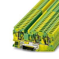 Złączka przelotowa trójprzewodowa na przewody ochronne ST 6-TWIN-PE, zielono-żółty | 3036482 Phoenix Contact