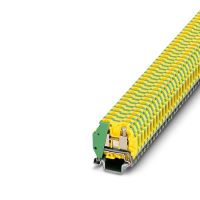 Mikrozłącza przelotowe przewodu ochronnego z zaciskami śrubowymi MT 1,5-PE, zielono-żółty | 3100318 Phoenix Contact