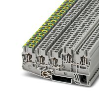 Złącza czujników - urządzeń wykonawczych STIO 2,5/4-PE/2B/L, szary | 3209060 Phoenix Contact