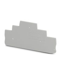 Pokrywa zamykająca D-PT 2,5-3L, szary | 3211647 Phoenix Contact