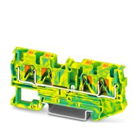 Złącze do przewodów ochronnych PT 4-QUATTRO-PE, zielono-żółty | 3211809 Phoenix Contact