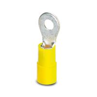 Końcówka kablowa oczkowa C-RCI 6/M5 przekrój 4-6mm2, otwór pod śrubę M5, żółta | 3240028 Phoenix Contact