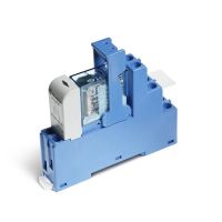 Przekaźnik interfejsowy - moduł sprzęgający serii 48: 2 P 8 A 24 V DC | 48.52.7.024.0050SPA Finder