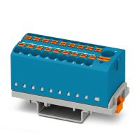 Blok rozdzielacza PTFIX 6/18X2,5-NS35 BU | 3273112 Phoenix Contact