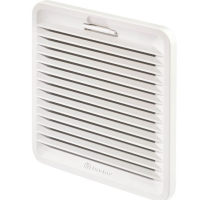 Filtr wylotowy, kratka wentylacyjna z filtrem G3, wymiar 2,otwór125x125mm, IP54 RAL7035 | 7F.02.0.000.2000 Finder