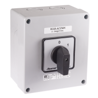 Łącznik krzywkowy 100A 0-1 4-biegunowy żółto czerwony IP65 | SK100-2.8210\OB17ZC Spamel