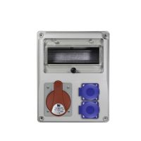 Rozdzielnica R-BOX 240 8S 1x32/5, 2x230V puste okno | B.1802 Pawbol