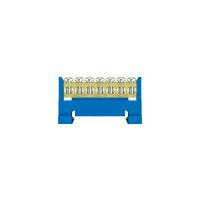 Listwa zaciskowa LZ 7/Z 7x16mm2 montowana na szynie niebieska | E.4023 Pawbol