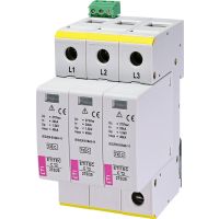 Ogranicznik przepięć, do instalacji mieszkaniowych, TN-C, ETITEC C T2 275/20 3+0 RC, typ T2 (C) | 002440400 Eti