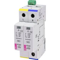 Ogranicznik przepięć, do instalacji mieszkaniowych, TT, ETITEC C T2 275/20 1+1 RC, typ T2 (C) | 002440402 Eti