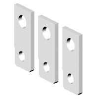 Przyłącza szynowe proste ZB2 125/3 Straight (1kpl=3szt.) | 004671161 Eti