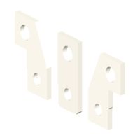 Przyłącza szynowe proste ZB2 250/4 Straight | 004671192 Eti