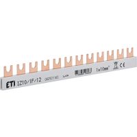Szyna izolowana zbiorcza 1P 63A 10mm2 IZ10/1F/12 | 002921143 Eti
