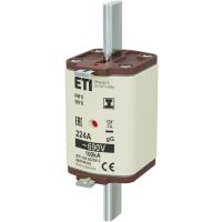 Wkładka bezpiecznikowa (topikowa) NH1/I 224A gG 690V zwłoczna / Zaczepy izolowane | 004194318 Eti