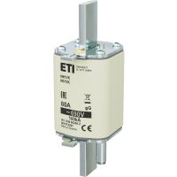 Wkładka bezpiecznikowa (topikowa) NH1/K 80A gG 690V zwłoczna / Z wybijakiem | 004113341 Eti
